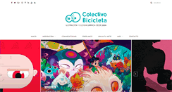 Desktop Screenshot of colectivobicicleta.com